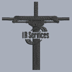 Melange Trucker Cap With Mesh Back - Black Design